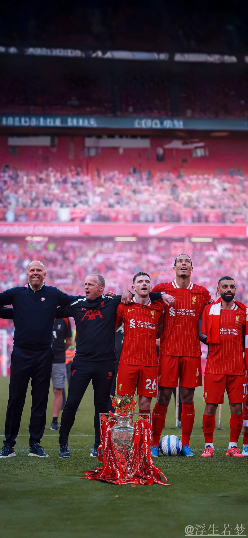 ​利物浦斩获队史第20座顶级联赛冠军，与曼联并列英格兰之巅​